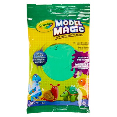 Crayola® Model Magic® Modeling Compound, Green, 4 oz Packs, 6 Packs (BIN4444-6)