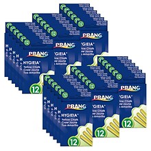 Prang Hygieia Dustless Board Chalk, Yellow, 12/Pack, 36 Packs (DIX31344-36)