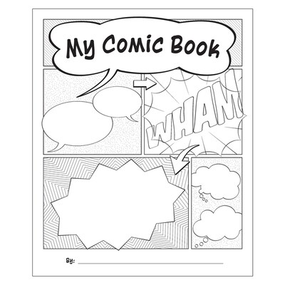 Teacher Created Resources® My Own Books™: My Comic Book, 10-Pack (EP-60117)