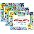 Hayes Publishing Kindergarten Certificate, 8.5 x 11, 30 Per Pack, 3 Packs (H-VA601-3)