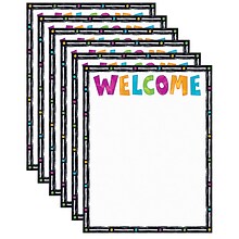 TREND Color Harmony Welcome Learning Chart, 17 x 22, Pack of 6 (T-38403-6)