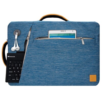 Vangoddy Laptop Backpack, Blue Nylon (LAPLEA041)