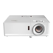 Optoma ZH406 DLP Projector, White