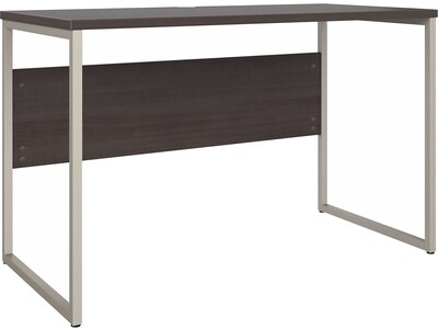 Bush Business Furniture Hybrid 48W Computer Table Desk with Metal Legs, Storm Gray (HYD148SG)