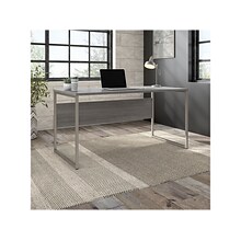 Bush Business Furniture Hybrid 60W Computer Table Desk with Metal Legs, Platinum Gray (HYD360PG)