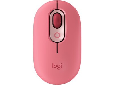 Logitech POP Wireless Ambidextrous Optical USB Mouse, Heartbreaker (910-006545)