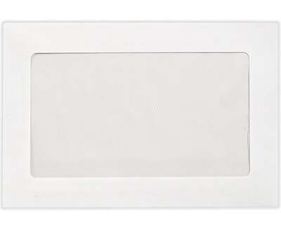 LUX Self Seal Window Envelope, 6 x 9, Bright White, 250/Pack (FFW-69-250)