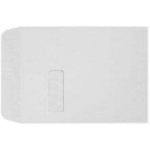 LUX 9 x 12 Open End Window Envelopes 500/Pack, 28lb. Bright White (1590-500)