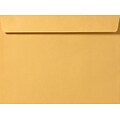 LUX Self Seal Booklet Envelope, 10 x 15, 28lb. Brown Kraft, 50/Pack (11173-50)