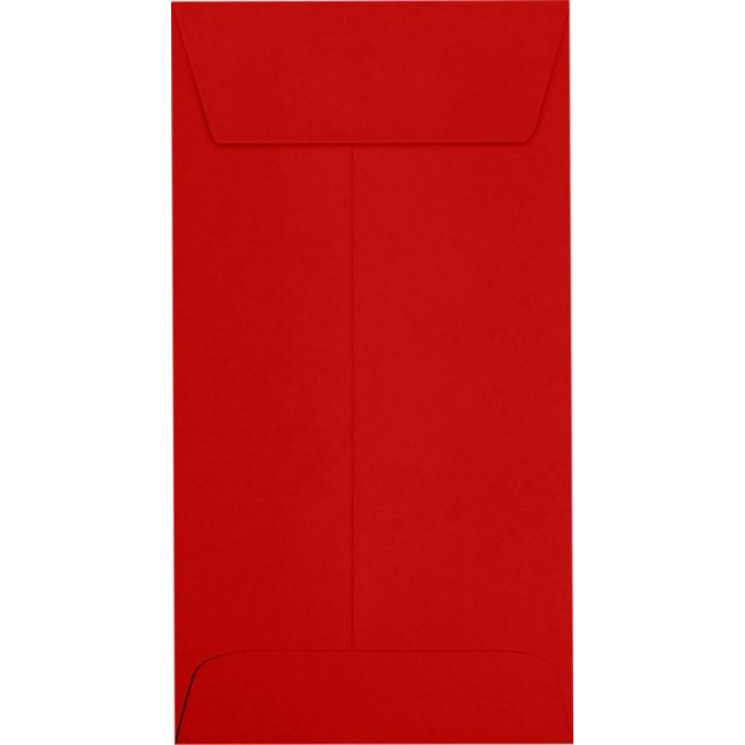 LUX Self Seal #7 Coin Envelope, 3 1/2 x 6 1/2, Ruby Red, 250/Pack (LUX-7CO-18-250)
