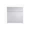 LUX 5 x 5 Square 50/Pack, Silver Metallic (8505-06-50)