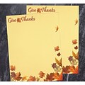 Great Papers Fall Give Thanks Thanksgiving Letterhead, Yellow/Orange/Brown, 50/Pack (2021120)