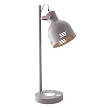 V-Light LED Wireless Charging Desk Lamp, 20.5, Matte Gray (SV250PG)