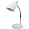V-Light LED Gooseneck Desk Lamp, 15, White/Chrome (SVCA150002W)