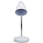 V-Light LED Gooseneck Desk Lamp, 15", White/Chrome (SVCA150002W)