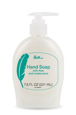 Quill Brand® Moisturizing Hand Soap; Aloe Formula, Floral Scent, 7.5-oz.