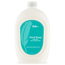 Quill Brand® Moisturizing Hand Soap Refill; Aloe Formula, Floral Scent, 50-oz.