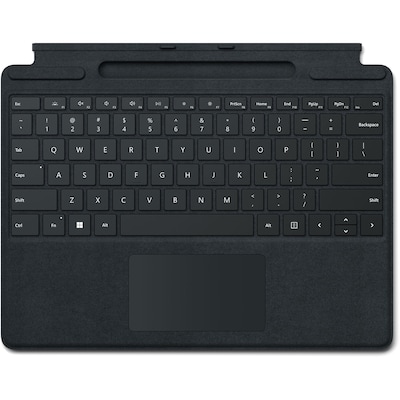 Microsoft 8XF-00001 Surface Pro Signature Fabric Keyboard Cover for 13 Surface Pro, Black