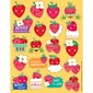 Eureka Strawberry Scented Stickers, 80 Per Pack, 6 Packs (EU-650917-6)