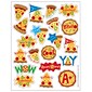 Eureka Pizza Scented Stickers, 80/Pack, 6 Packs (EU-650934-6)