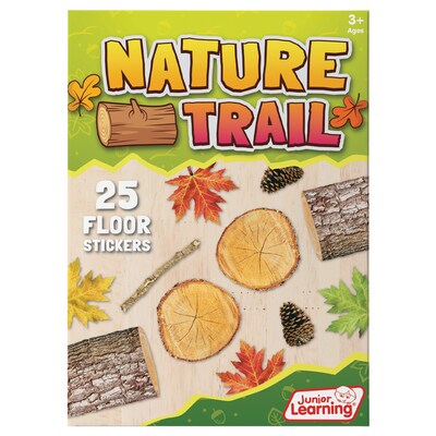 Junior Learning® Nature Trail Floor Stickers, Pack of 25 (JRL655)