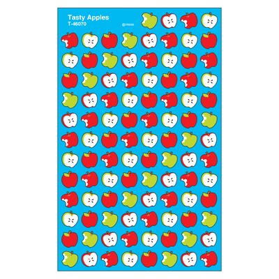TREND Tasty Apples superShapes Stickers, 800 Per Pack, 6 Packs (T-46070-6)
