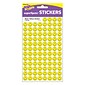 TREND Neon Yellow Smiles superSpots Stickers, 800 Per Pack, 6 Packs (T-46139-6)