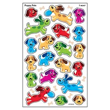 TREND Puppy Pals superShapes Stickers, Large, 160/Pack, 6 Packs (T-46347-6)