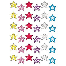 TREND Star Brights Sparkle Stickers®, 72/Pack, 12 Packs (T-6304-12)