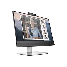HP E24mv G4 Conferencing Monitor 23.8 LED, Black Head/Silver (169L0AA#ABA)