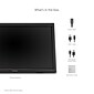 ViewSonic 24" 75 Hz LED Monitor, Black (TD2423D)
