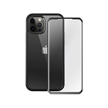 SUPCASE Unicorn Beetle Black Edge with Screen Protector Clear Case for iPhone 13 Pro (SUP-iPhone2021