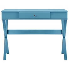 Ameriwood Home Paxton 39W Campaign Desk, Blue (9258296COM)