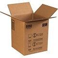 Quill Brand 12.5 x 12.5 x 15.125 Corrugated Shipping Boxes, 275#/ECT-48 Mullen Rated Corrugated, Pack of 10, (HAZCO15GP)