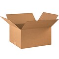 Staples 22 x 18 x 12 Corrugated Shipping Boxes, 200#/ECT-32 Mullen Rated Corrugated, Pack of 15, (221812)