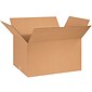 SI Products 26" x 18" x 14" Corrugated Shipping Boxes, 200#/ECT-32 Mullen Rated Corrugated, Pack of 10, (261814)