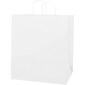 Staples 14" x 10" x 15 1/2" Shopping Bags, White, 200/Carton (BGS107W)