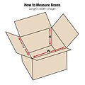 Quill Brand® 26 x 26 x 26 Corrugated Shipping Boxes, 275#/ECT-48 Mullen Rated Corrugated, Pack of