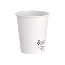Dart ThermoGuard Paper Hot Cup 12 Oz., White, 30 Cups/Pack (DWTG12W)