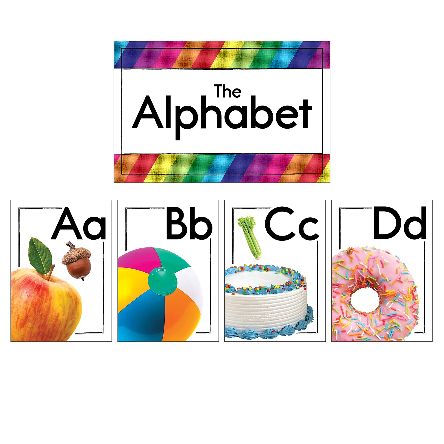 Carson Dellosa Education Photographic Alphabet Bulletin Board Set (CD-110517)
