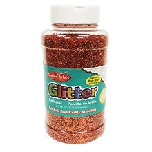 CLI Creative Arts Glitter, 1 lb. Bottle, Orange, Pack of 3 (CHL41165-3)