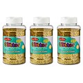 CLI Creative Arts Glitter, 1 lb. Bottle, Gold, Pack of 3 (CHL41170-3)