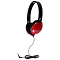 HamiltonBuhl® Primo Stereo Headphones, Red, Pack of 2 (HECPRM100R-2)
