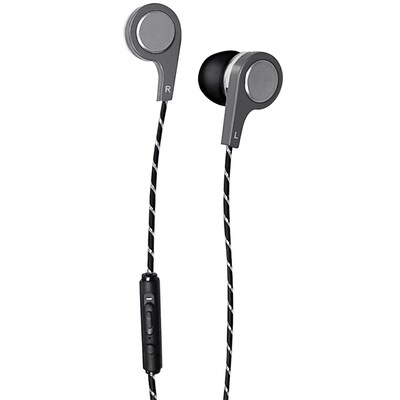 Maxell Bass13™ Metallic Earbuds with Mic & Volume Control (MAX199600)