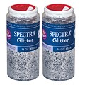 Spectra Glitter, Silver, 1 lb./Jar, 2 Jars (PAC91710-2)