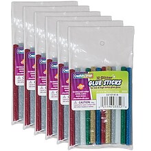 Creativity Street Glitter Glue Sticks, Assorted, 12/Pack, 6 Pack/Bundle (PACAC3352-6)