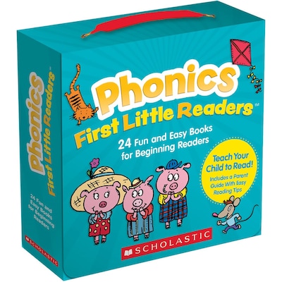 Phonics First Little Readers (Parent Pack), 24 Titles (9781338717563)