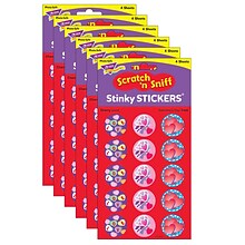 TREND Valentines Day/Cherry Stinky Stickers, 60 Per Pack, 6 Packs (T-928-6)