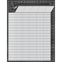 Teacher Created Resources Chalkboard Brights Incentive Chart, Pack of 6 (TCR7564-6)