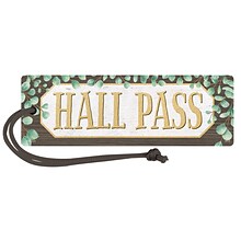 Teacher Created Resources Eucalyptus Magnetic Hall Pass, Pack of 6 (TCR77473-6)